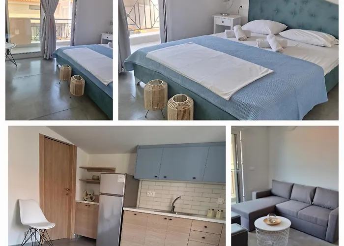 Revisapartments Grey Blue